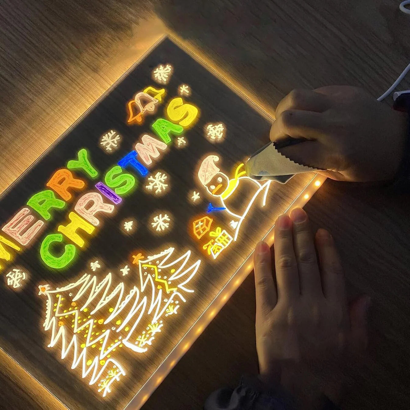 NOYARA 🇨🇮 - Tablette Lumineuse + Feutres Magiques & Dessins Offerts !
