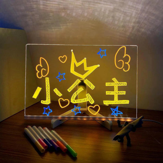 NOYARA 🇨🇮 - Tablette Lumineuse + Feutres Magiques & Dessins Offerts !